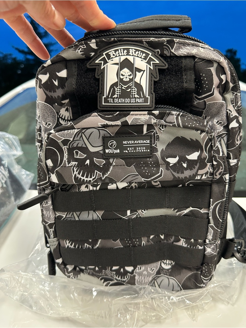 9L WOLfpak Suicide Squad Tactical Sling Bag